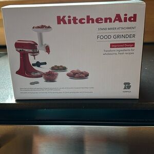 Kitchen aid food grinder attachment never used box unopened